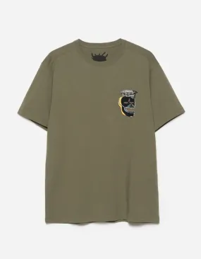 5141 Maha Basquiat 5.EEP T-Shirt Olive-OG-107F