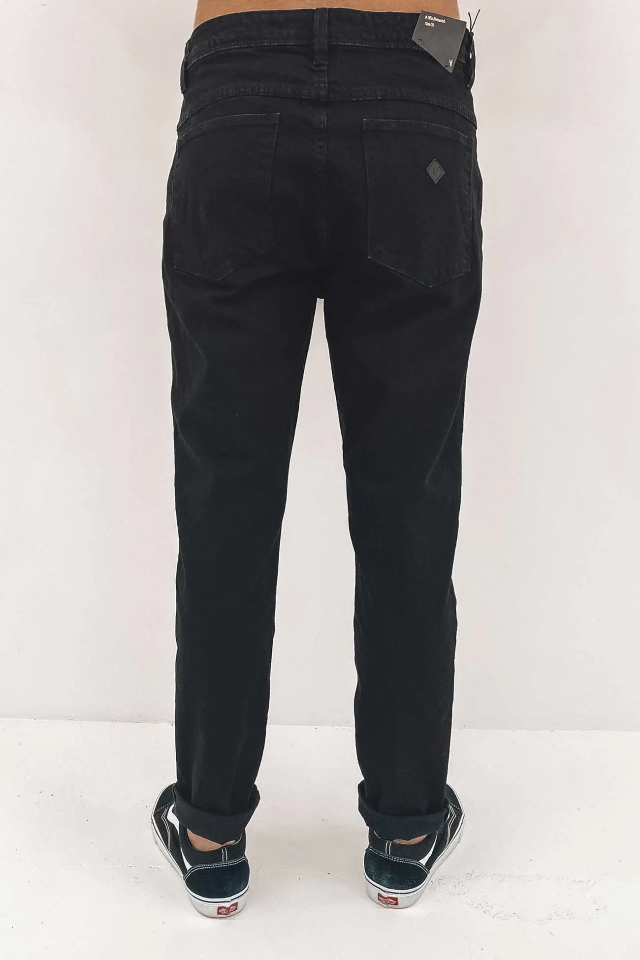 A 90s Relaxed Jean Dark City Jet Black