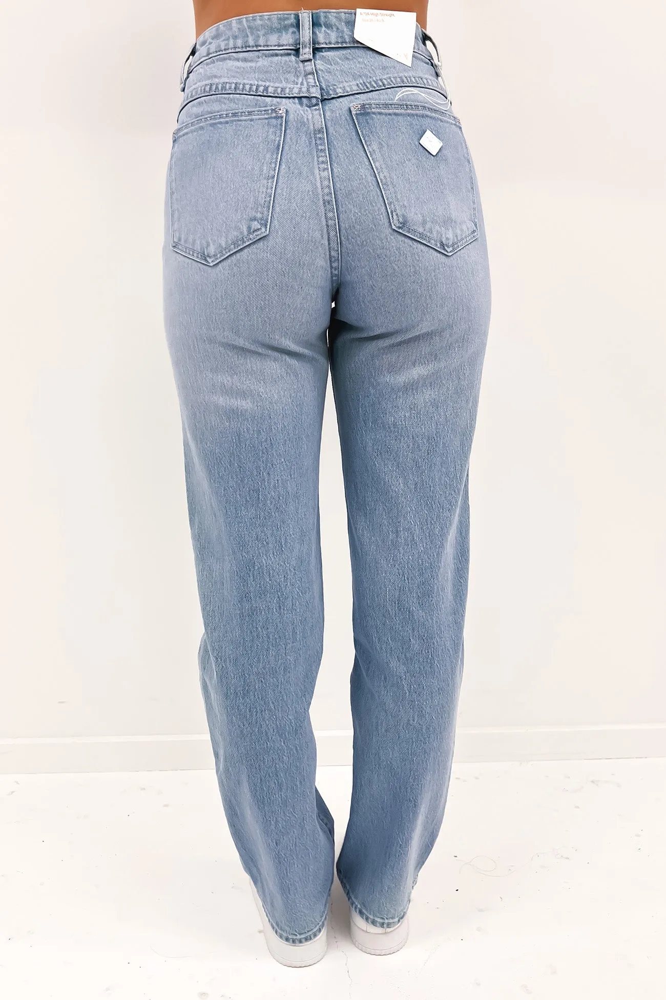 A 94 High Straight Jean Gina