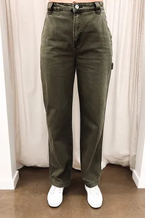 A Carrie Carpenter Jean Army Green