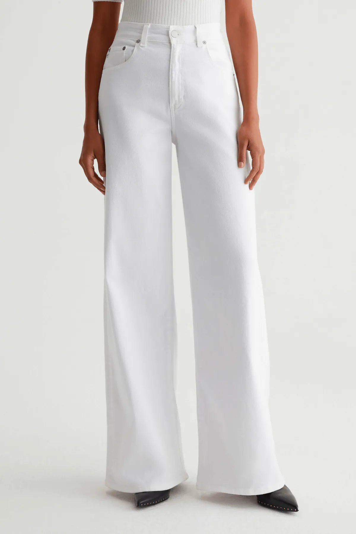 AG Denim The Deven Jean - Cloud White