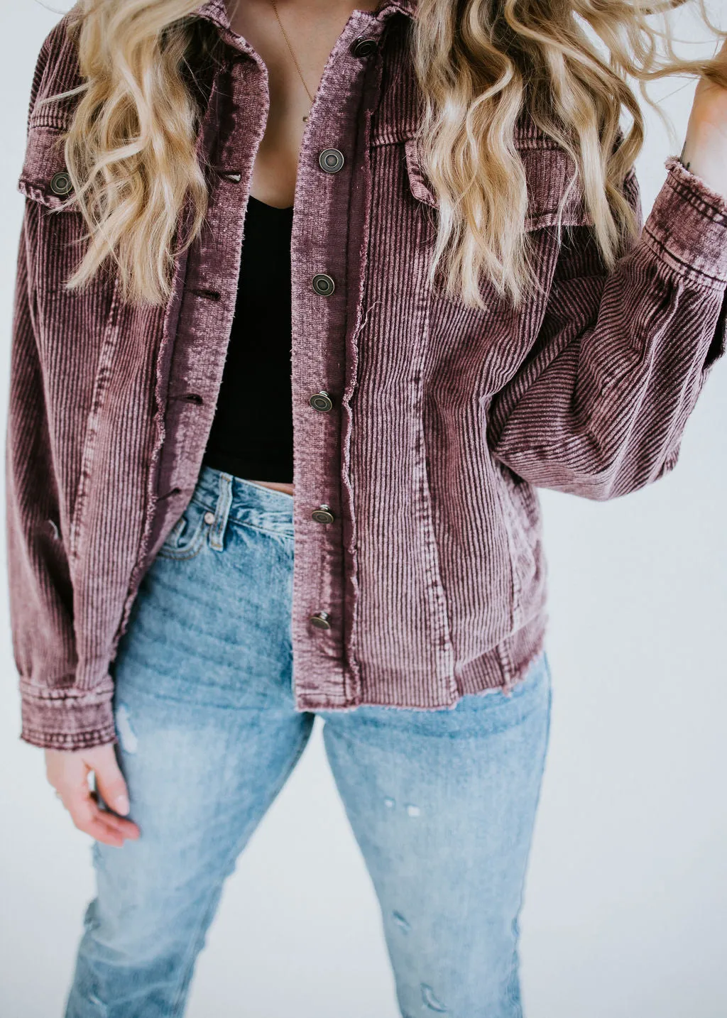 At Your Best Corduroy Jacket FINAL SALE