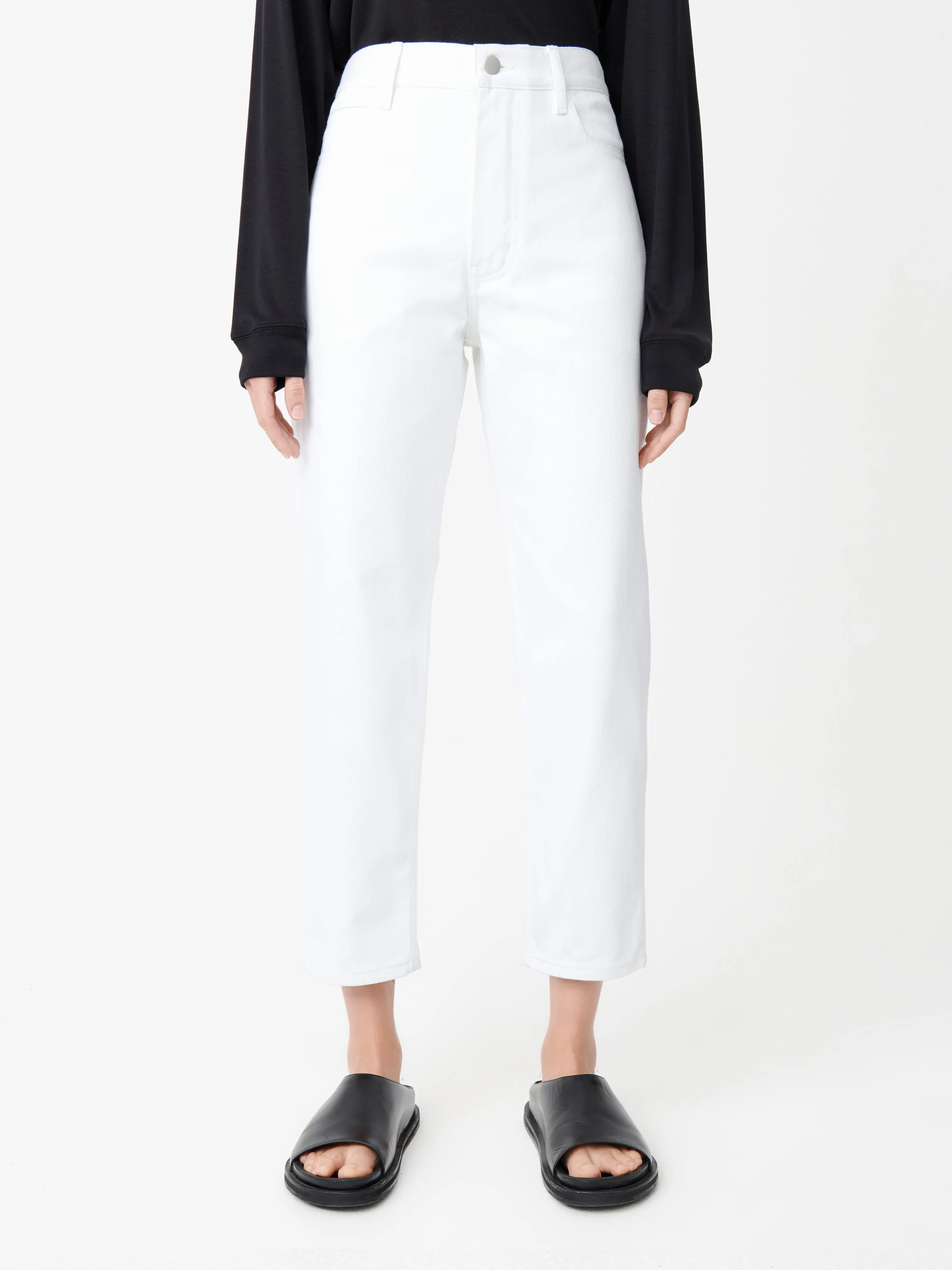 Avanti Denim Jean in Optic White