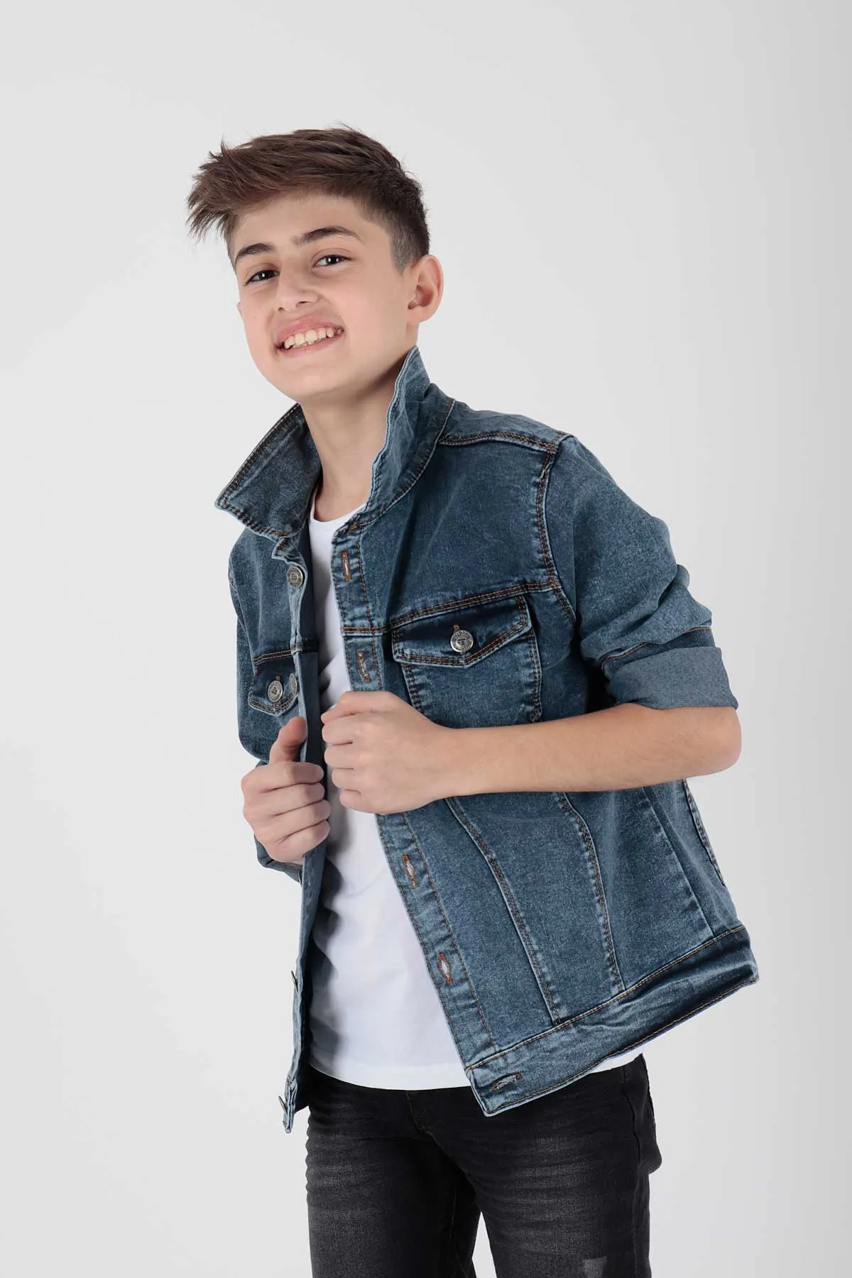 Boy Jean Jacket Daily Fashionable AK22145123