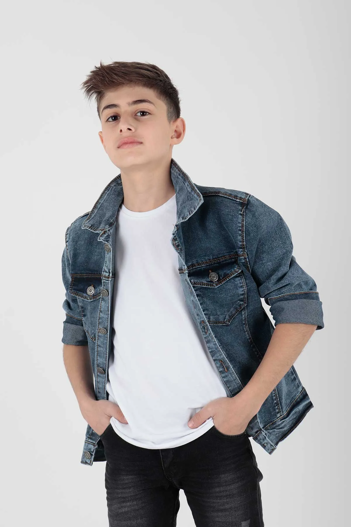 Boy Jean Jacket Daily Fashionable AK22145123