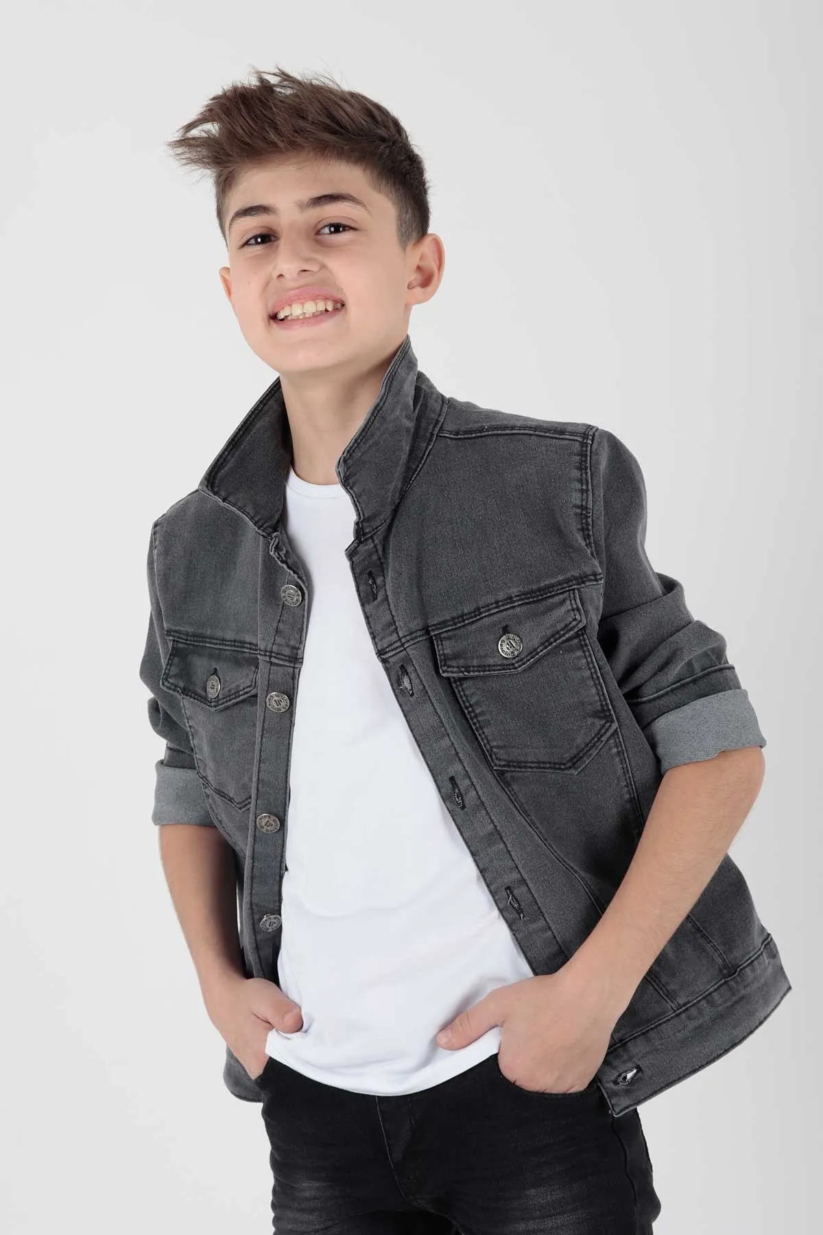 Boy Jean Jacket Daily Fashionable AK22145123