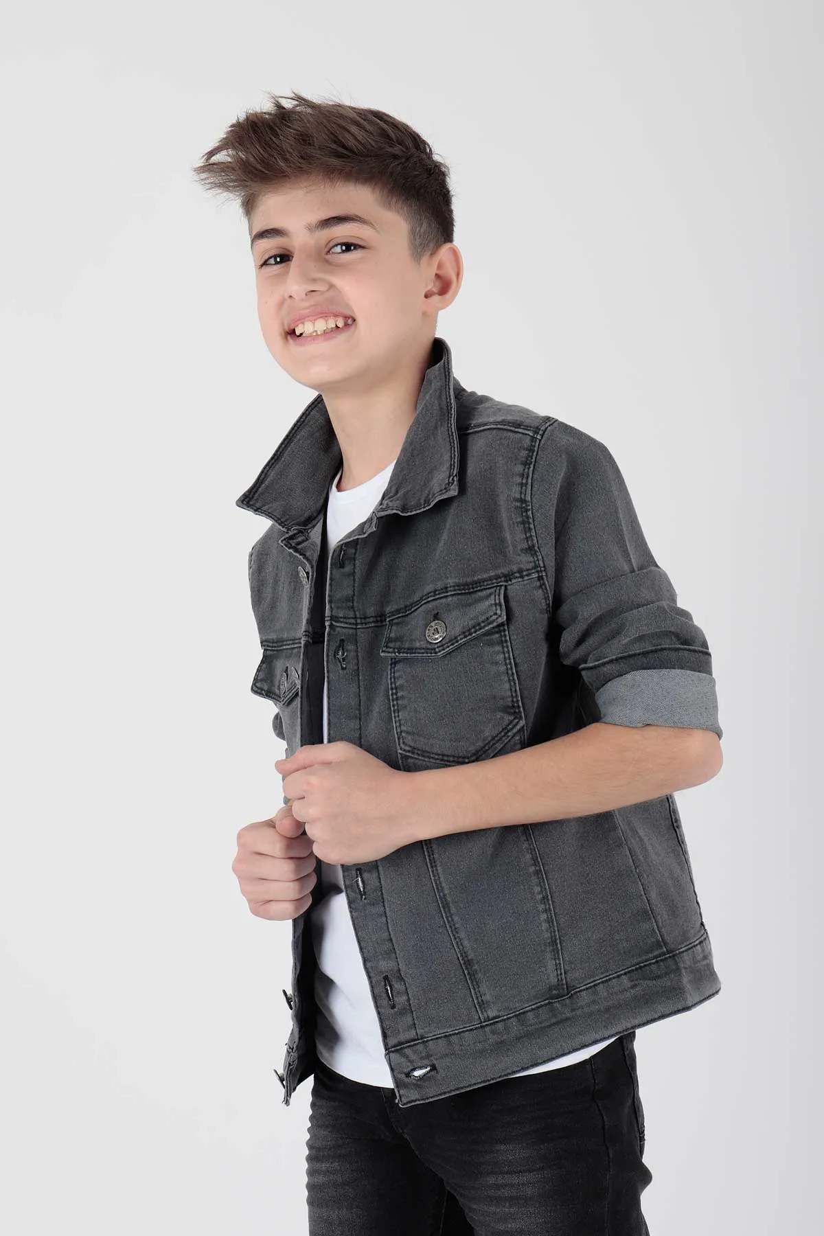 Boy Jean Jacket Daily Fashionable AK22145123