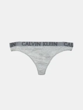 Calvin Klein Ultimate Cotton Thong - Grey