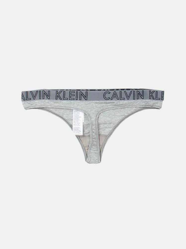 Calvin Klein Ultimate Cotton Thong - Grey