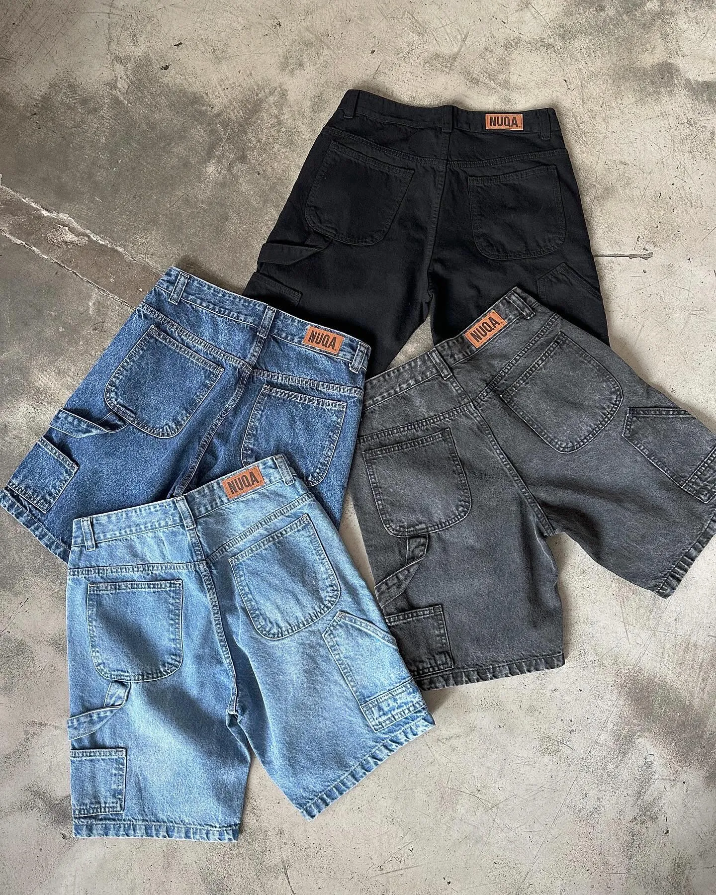 Carpenter Denim Short - Celeste