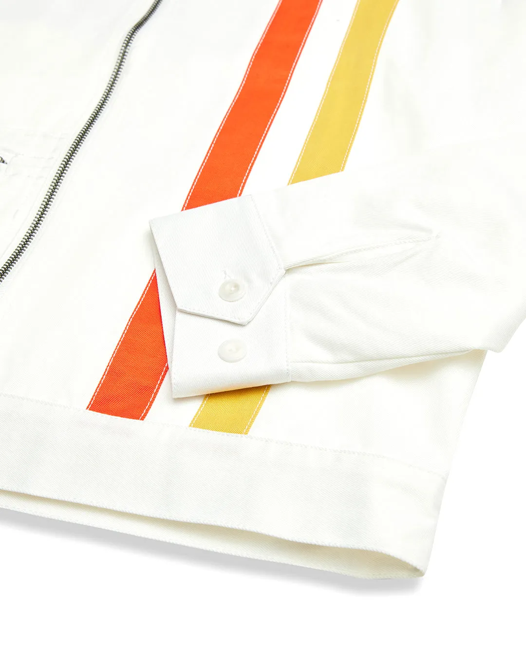 Chime Racing Jacket - Vintage White