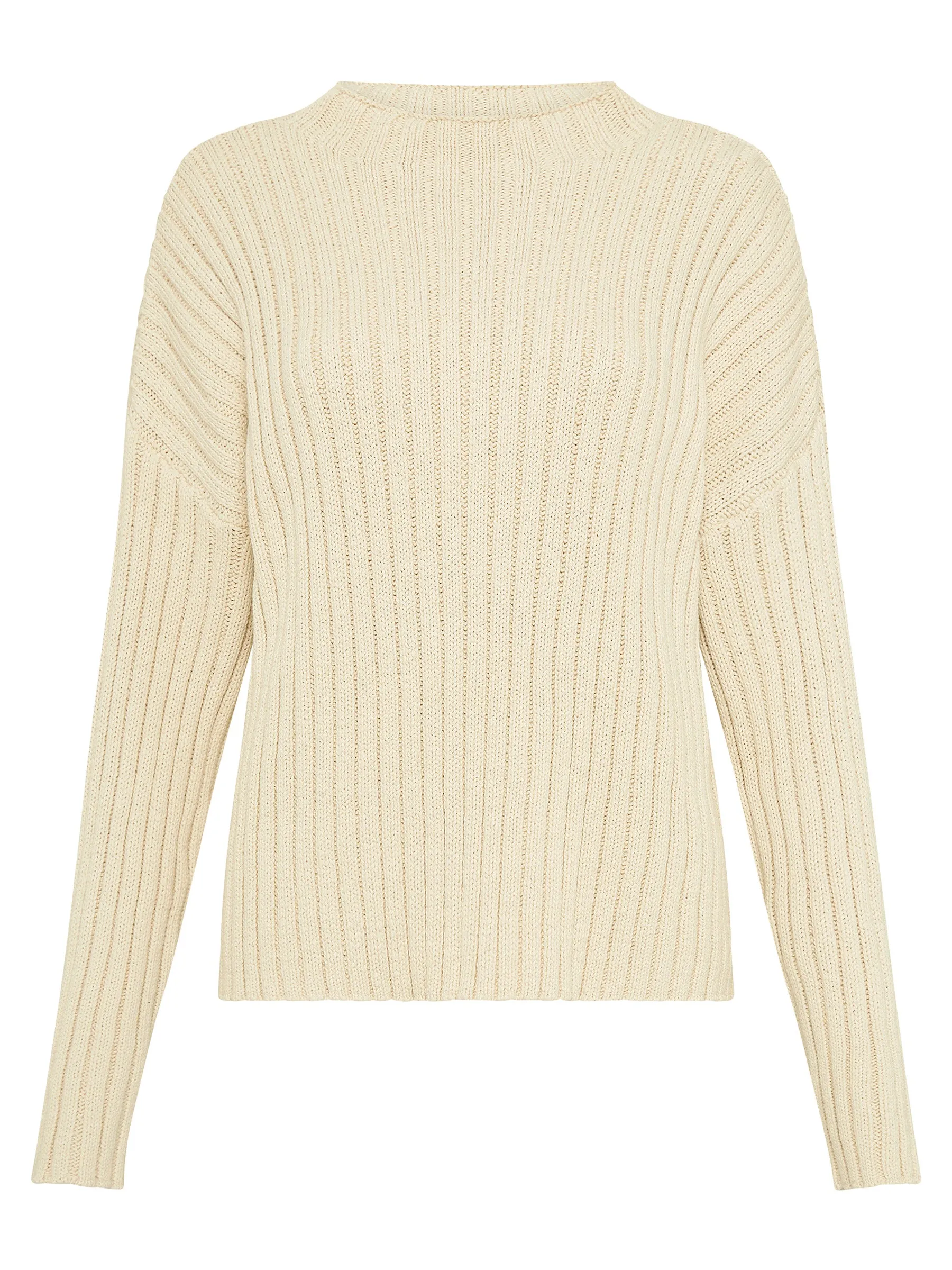 Cotton Rib Knit Jumper