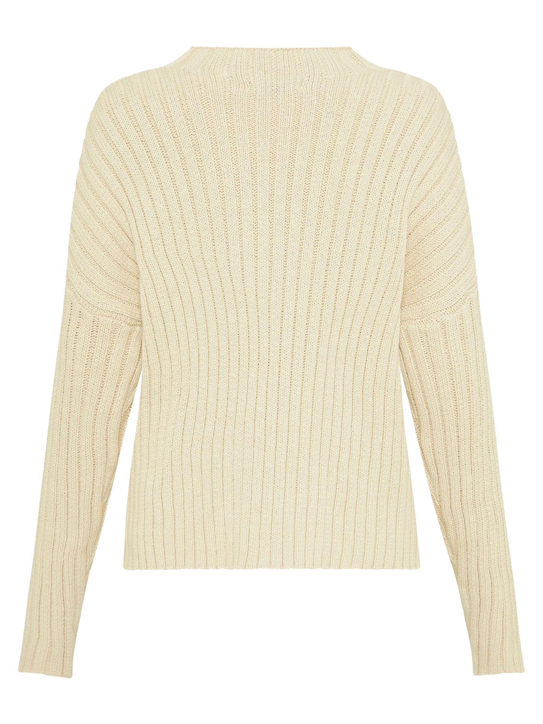 Cotton Rib Knit Jumper