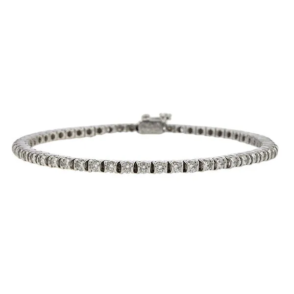 Estate Diamond Tennis Bracelet