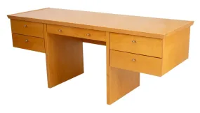 French Modern Style Beech Wood Desk