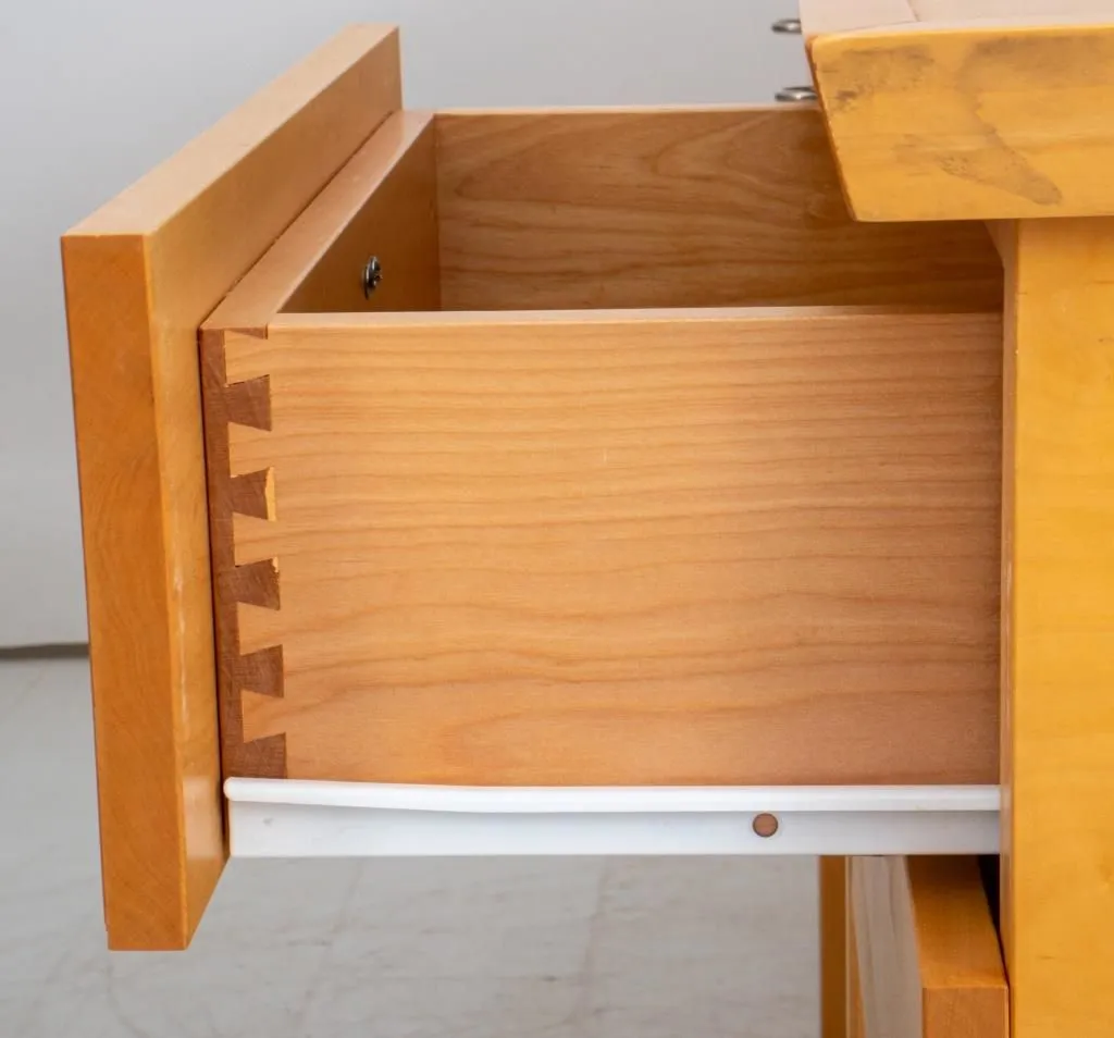 French Modern Style Beech Wood Desk