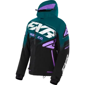 FXR Boost FX Womens Jacket Black/Ocean/Lilac