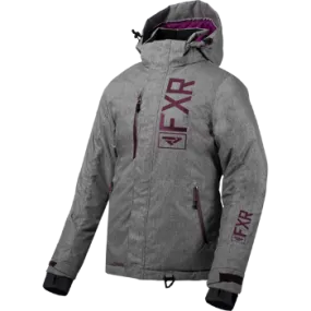 FXR Fresh Womens Jacket Grey Linen/Plum