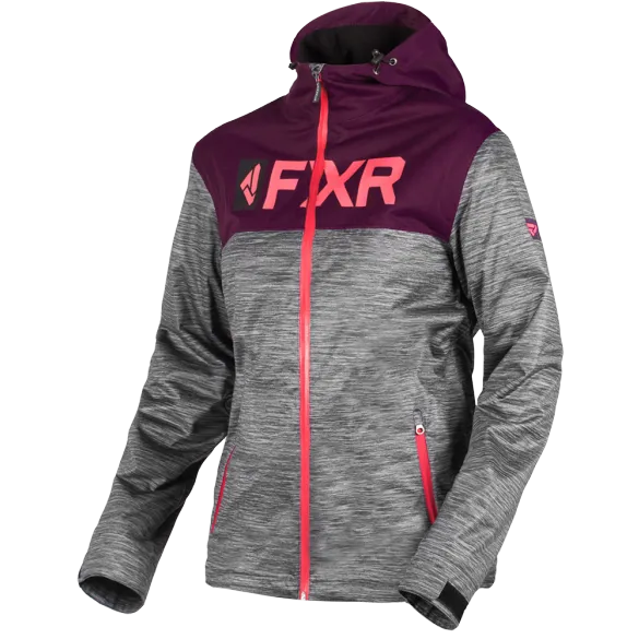 FXR Helium Womens Jacket Heather Plum