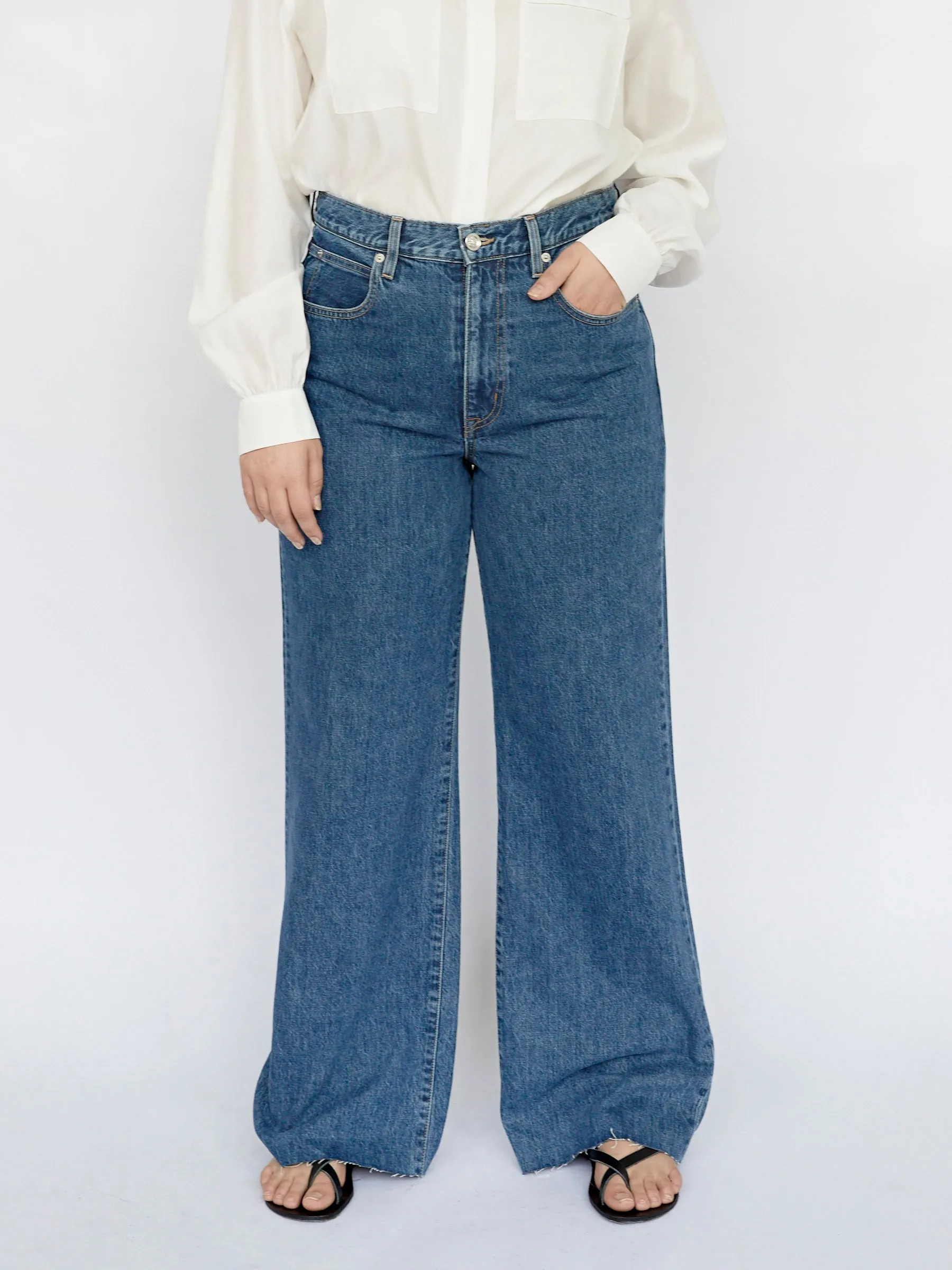 Grace High Rise Wide Leg Jean