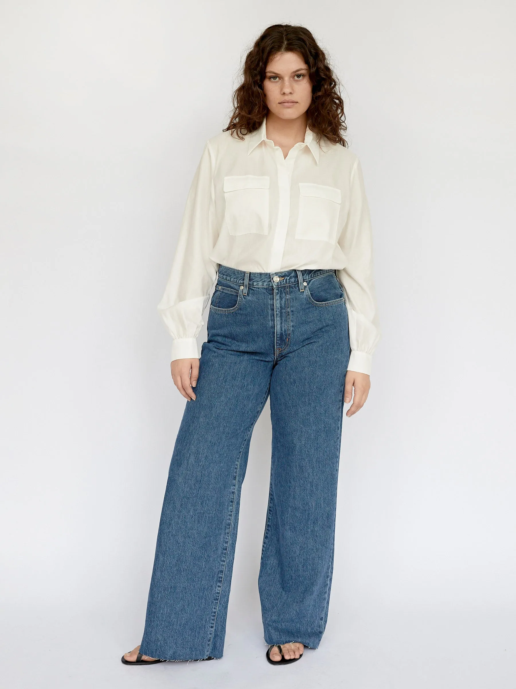 Grace High Rise Wide Leg Jean