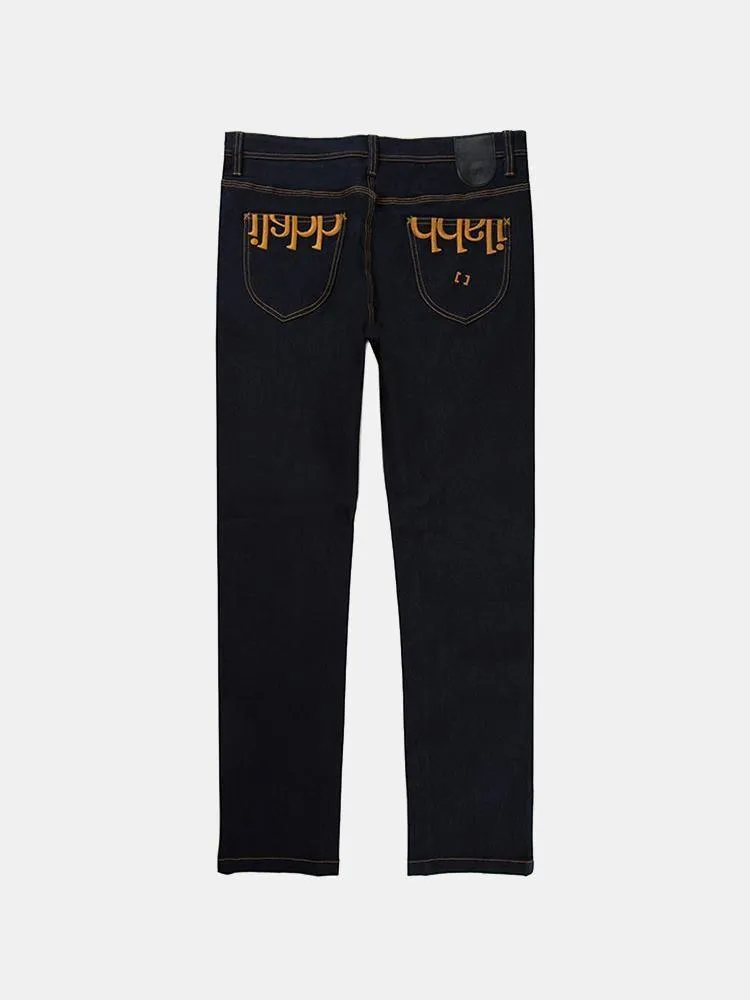 ilabb Capsize Jean Straight - Navy Denim