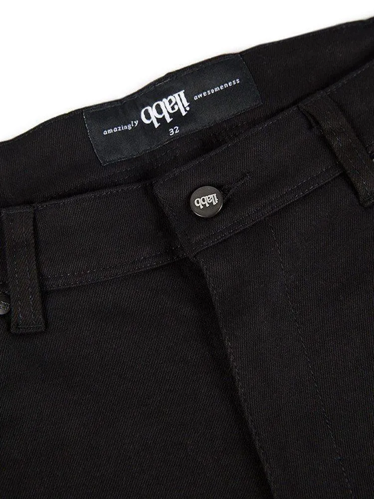 ilabb Capsize Straight Jeans - Black / White