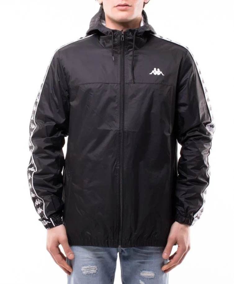 Kappa SC jacket 303WA70 971 black-white