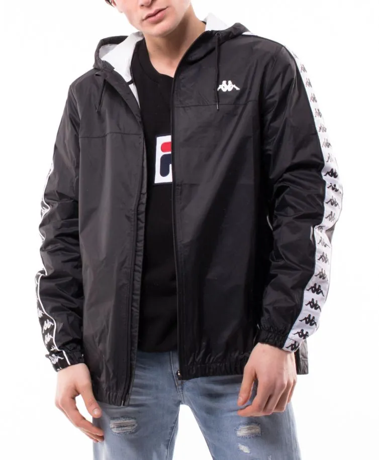 Kappa SC jacket 303WA70 971 black-white