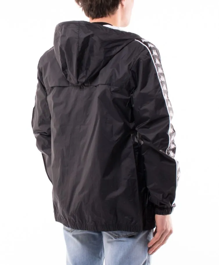 Kappa SC jacket 303WA70 971 black-white