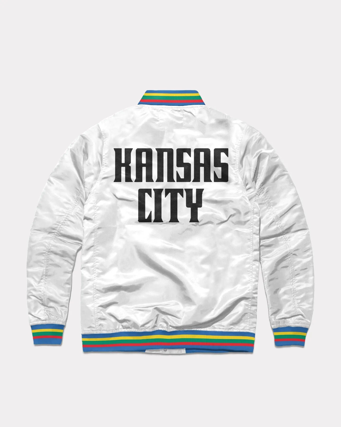 KC Wizards White Varsity Jacket