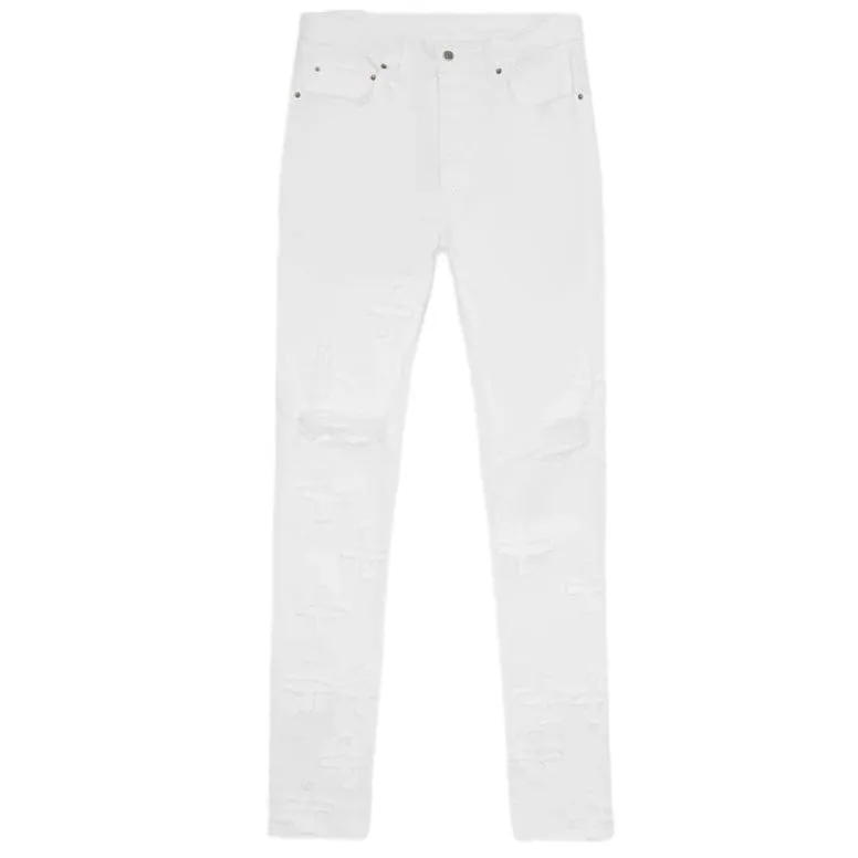 Ksubi Chitch Arktik Kraftwerk Denim (White) MSP24DJ027