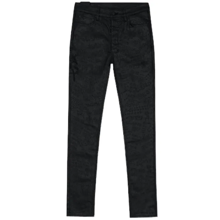 Ksubi Chitch Black Grease Denim (Black Waxed) MPS24DJ048