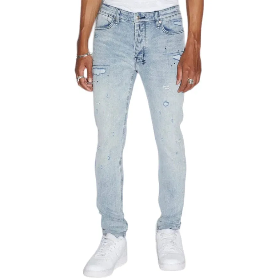 Ksubi Van Winkle Skribed Blue Denim (Light Blue) MSP24DJ004