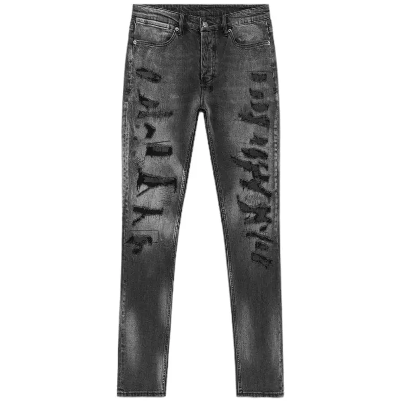 Ksubi Van Winkle Tektonik Denim (Black) MFA23DJ043