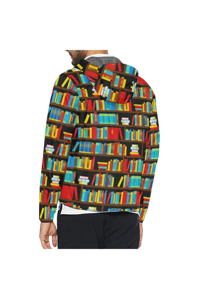 Library Love Unisex Windbreaker