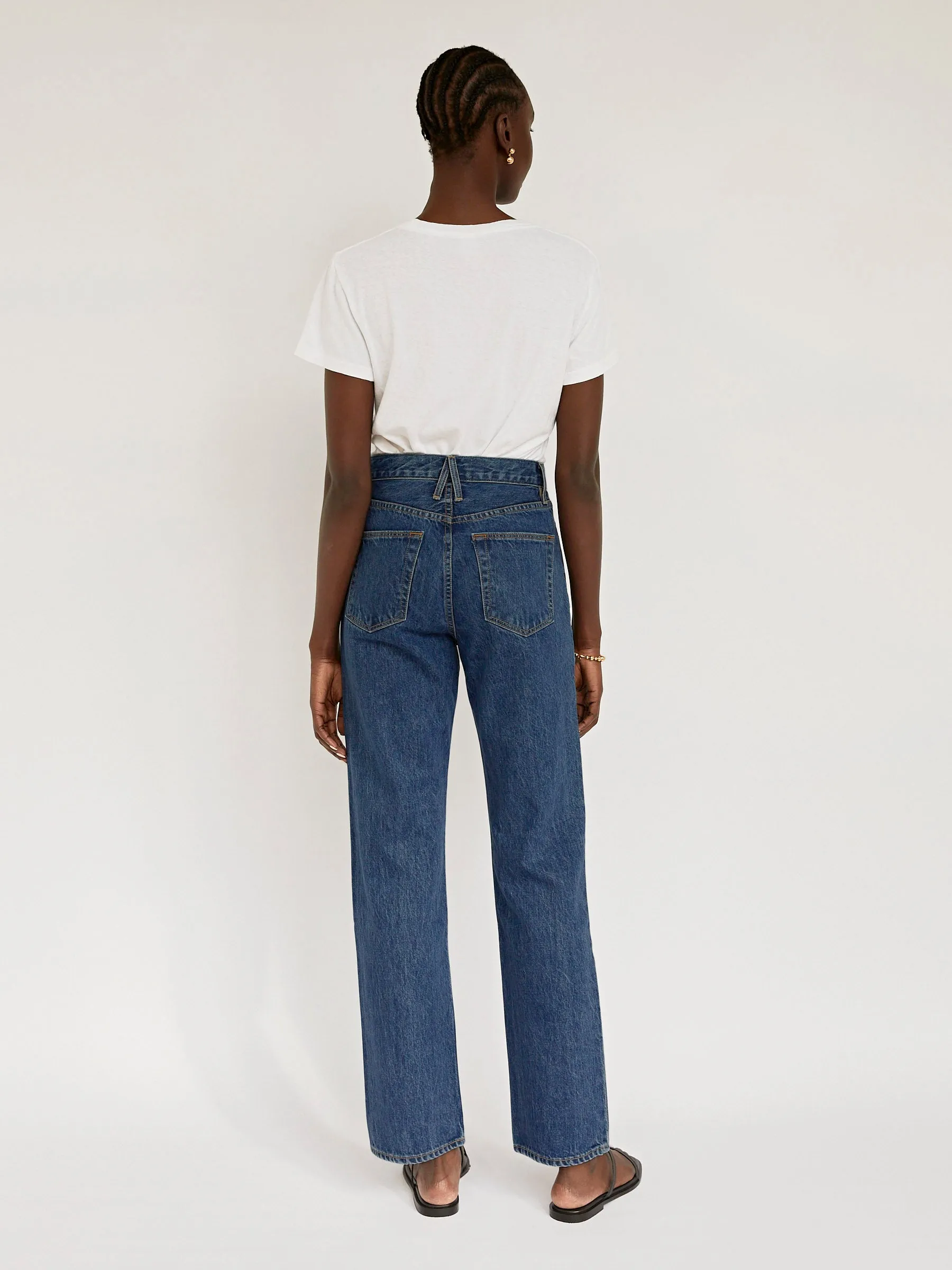 London High Rise Straight Leg Jean