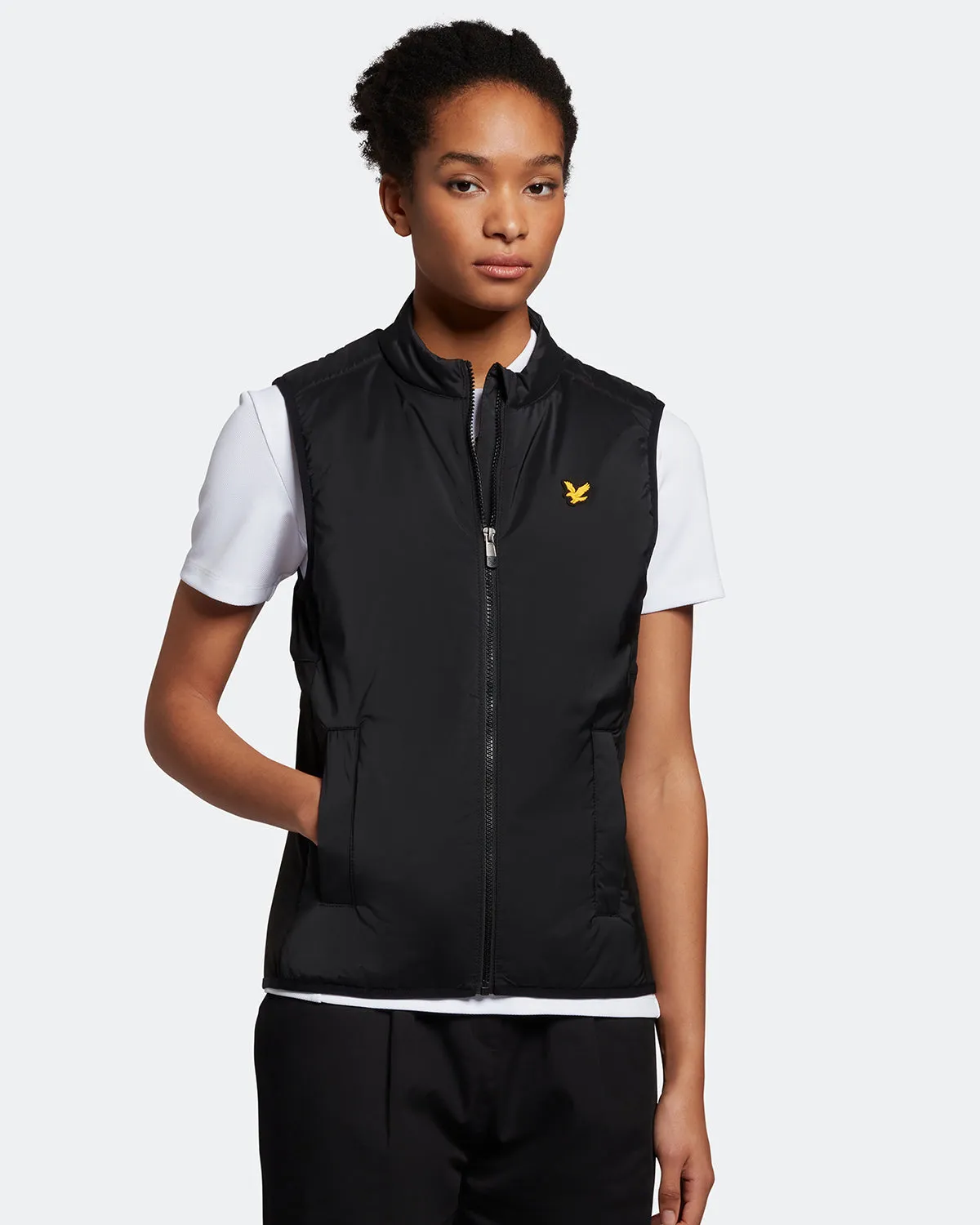 Lyle & Scott Women's Amber Gilet -Jet Black SS23