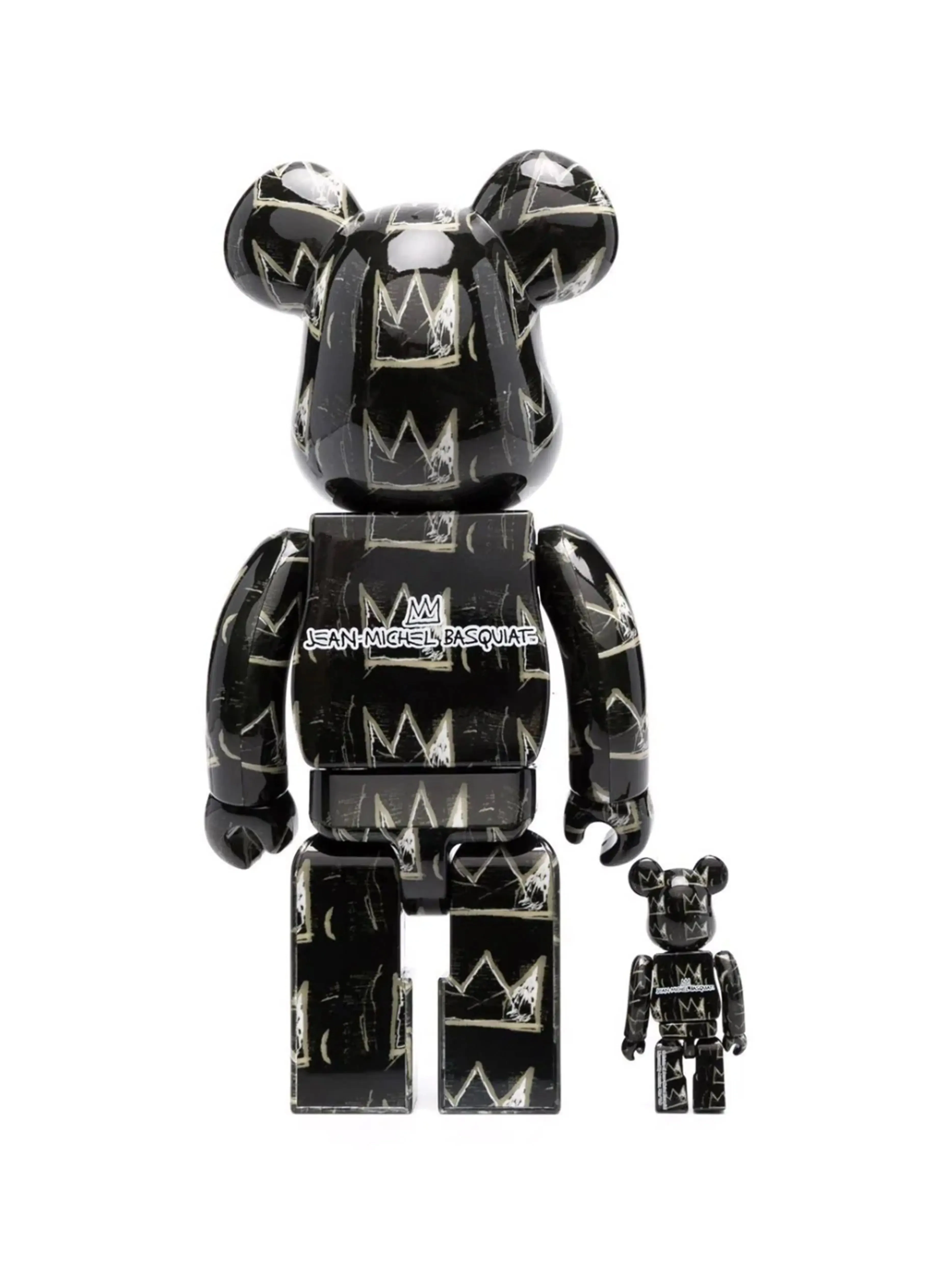 Medicom Toy Be@rbrick Jean-Michel Basquiat #8 100% & 400% Set