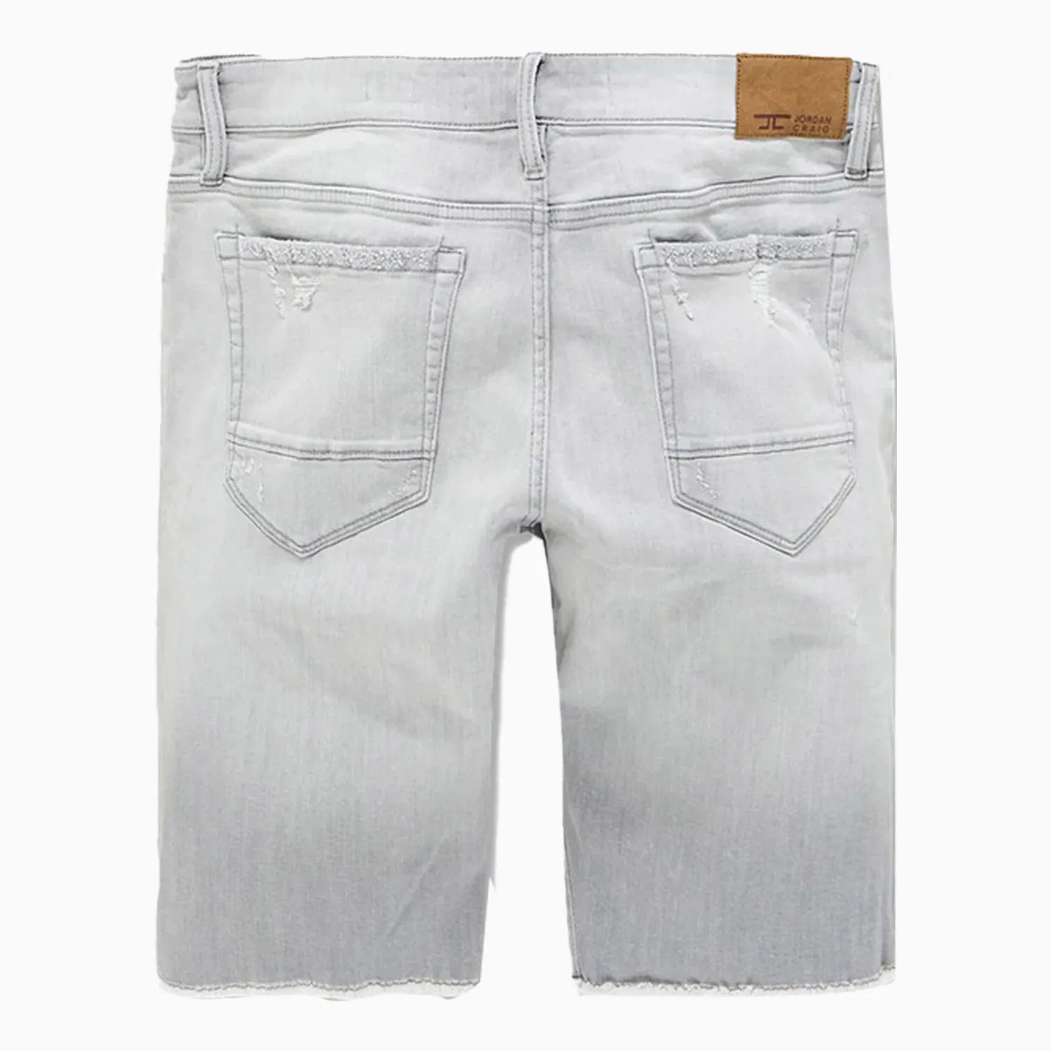 Men's Shredded Jean Shorts