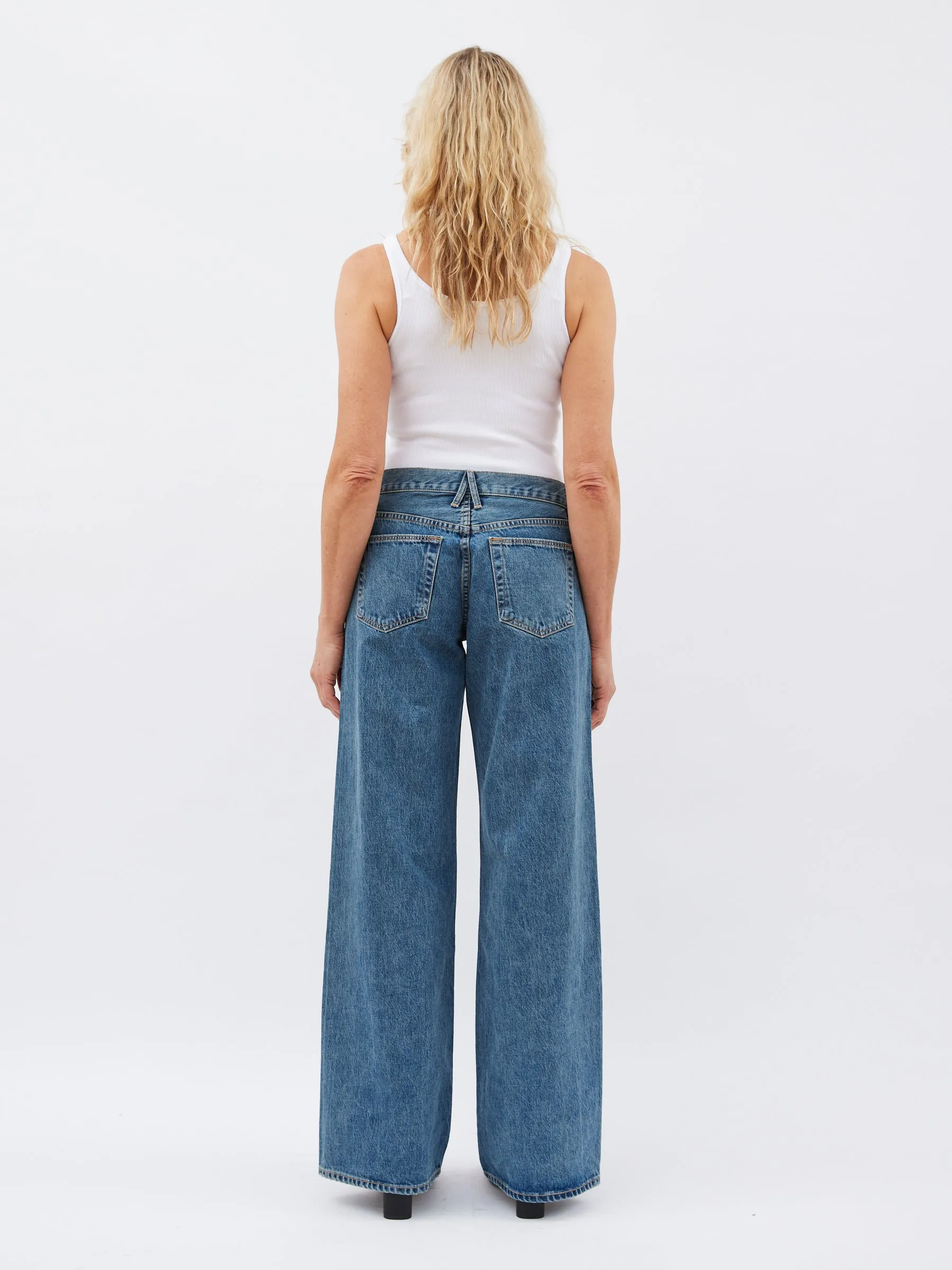 Mica Low Rise Wide Leg Jean