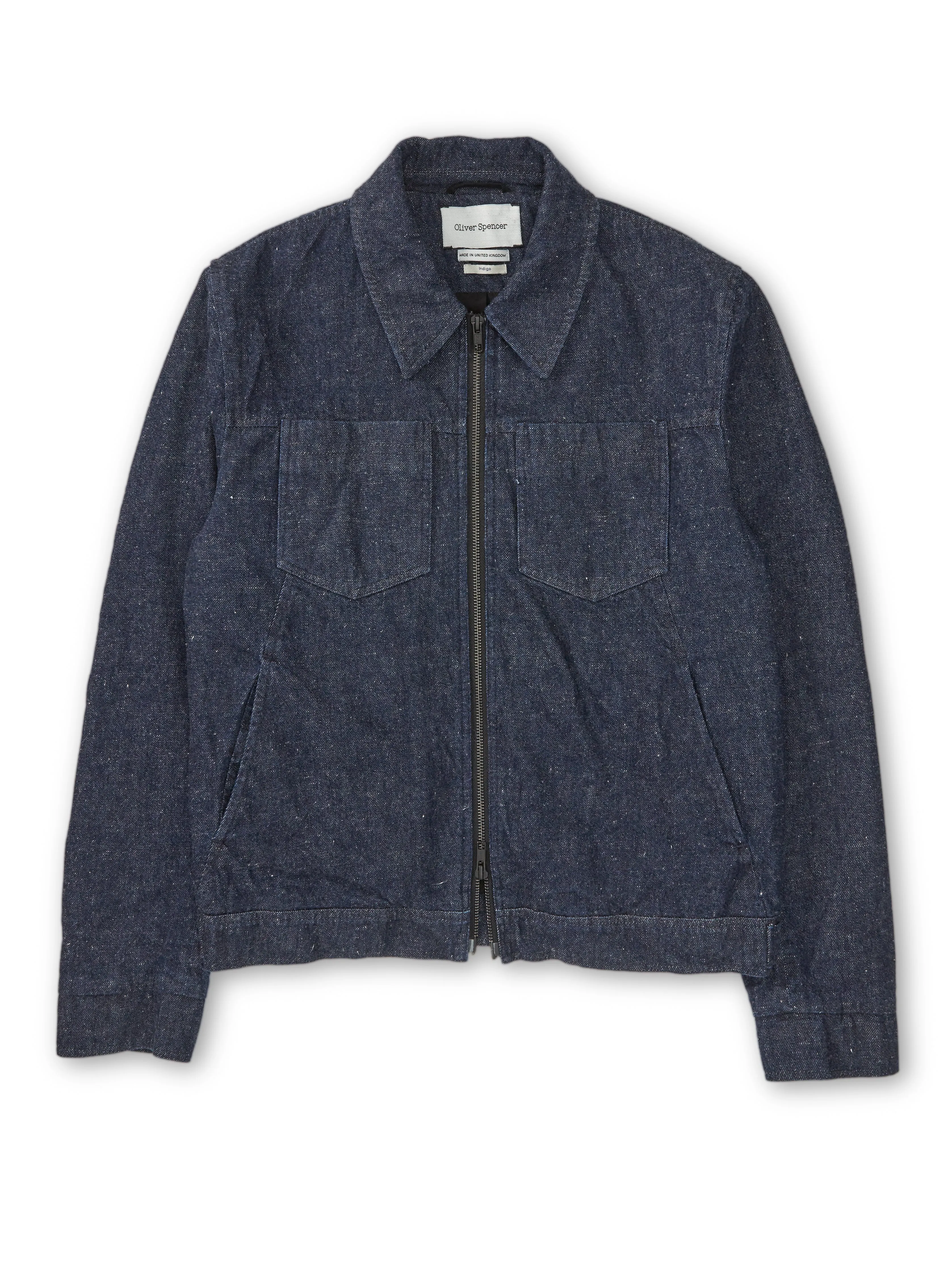 Norton Jacket Burnham Denim Indigo Blue