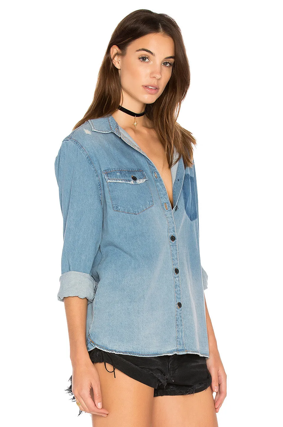 One Teaspoon Blue Jane Southbank Jean Shirt