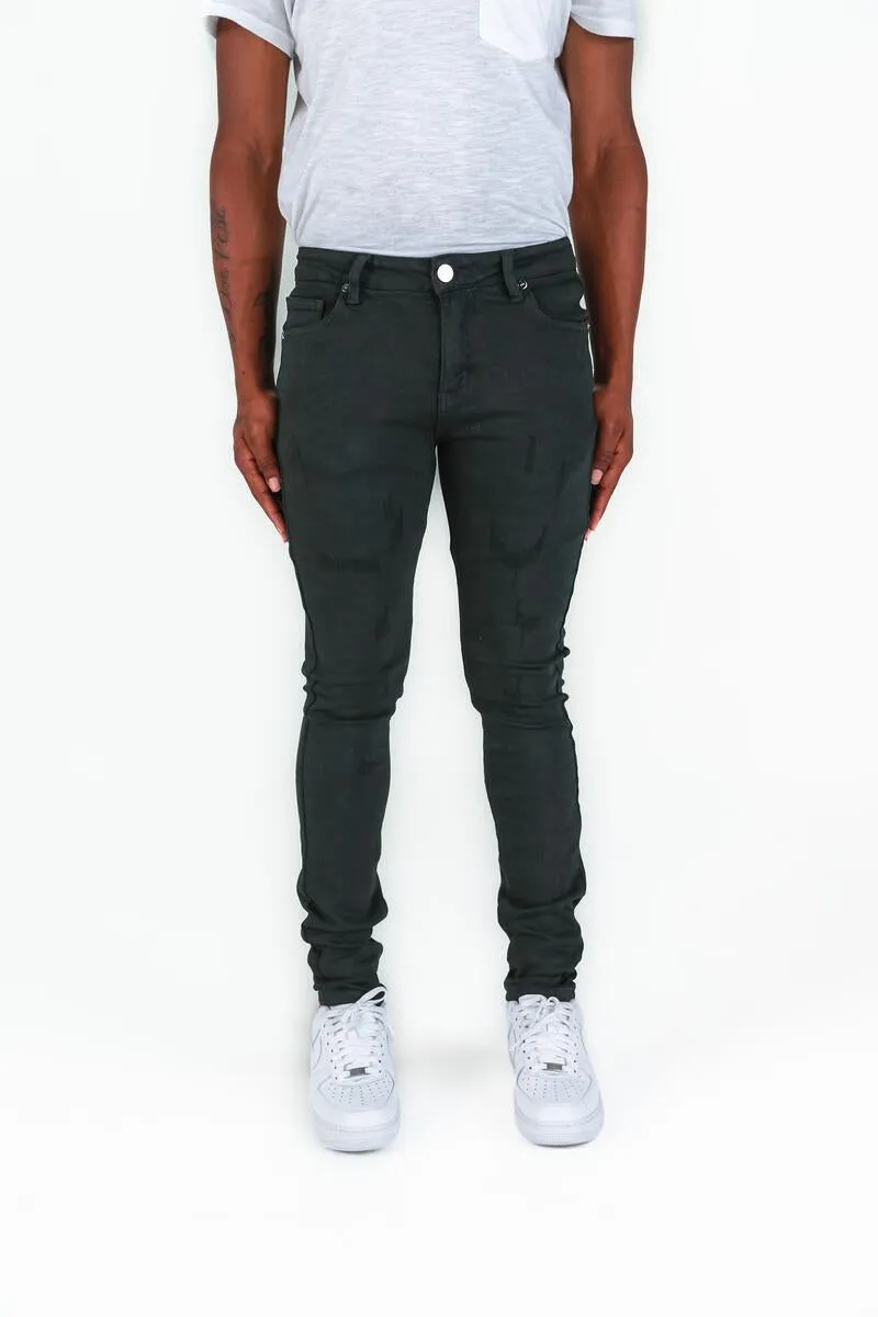 Pheelings TAKE THE CHANCE SKINNY DENIM (BLACK)