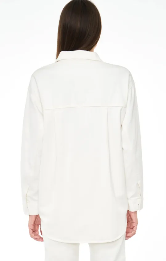 Pistola Mandy Oversized Shacket - Macadamia - Final Sale 40% off