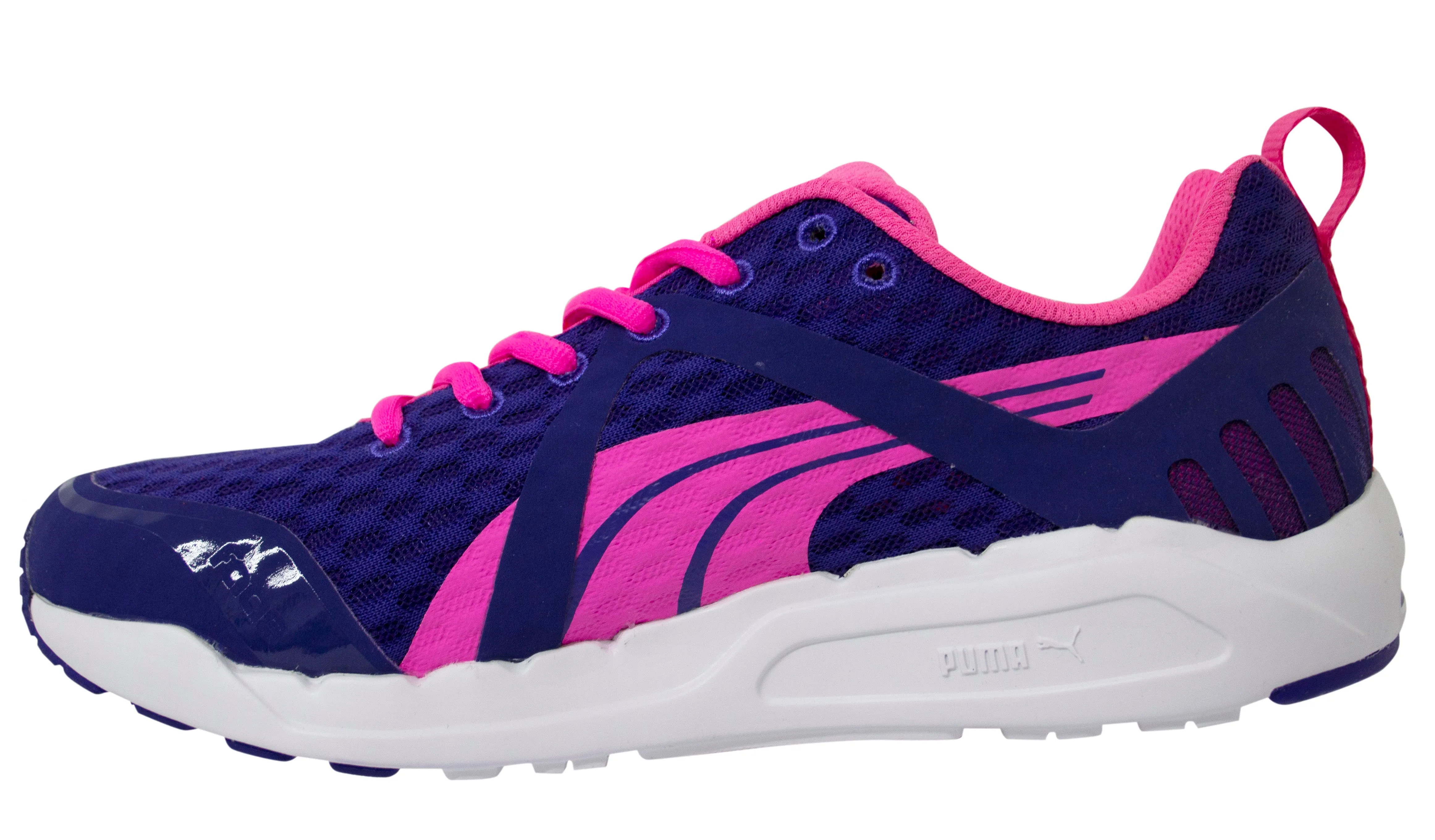 Puma Faas 300 Womens Textile Lace Up Running Trainers 187069 02