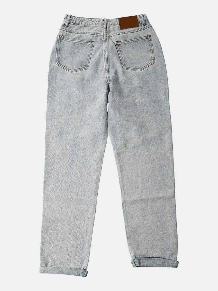 Rhythm Classic High Rise Tapered Jean - Lt Wash