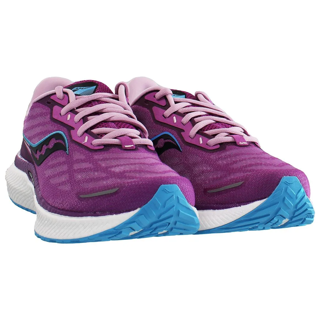 Saucony Triumph 19 Womens Purple Trainers