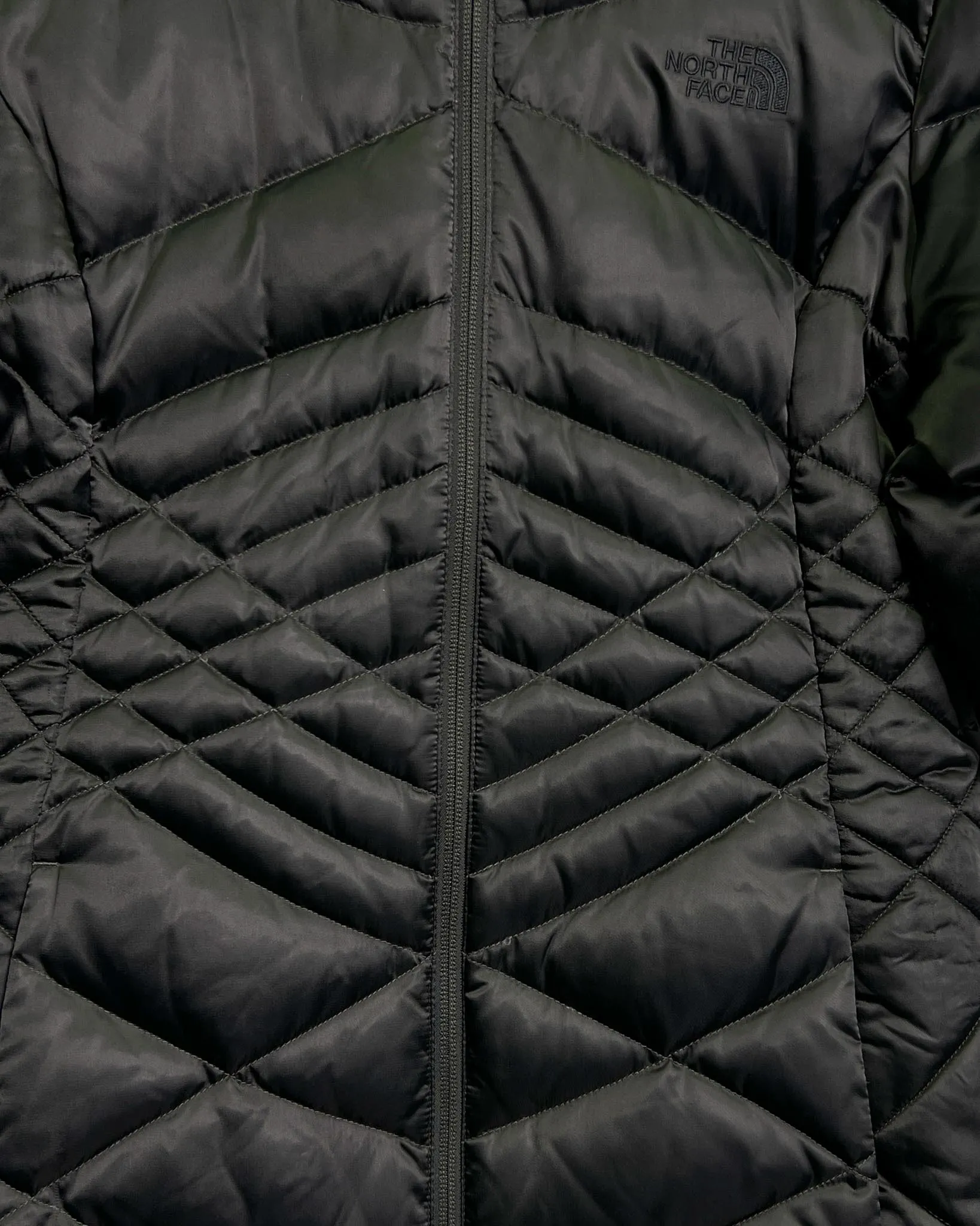 Size S - The North Face Black Hooded Puffer Jacket