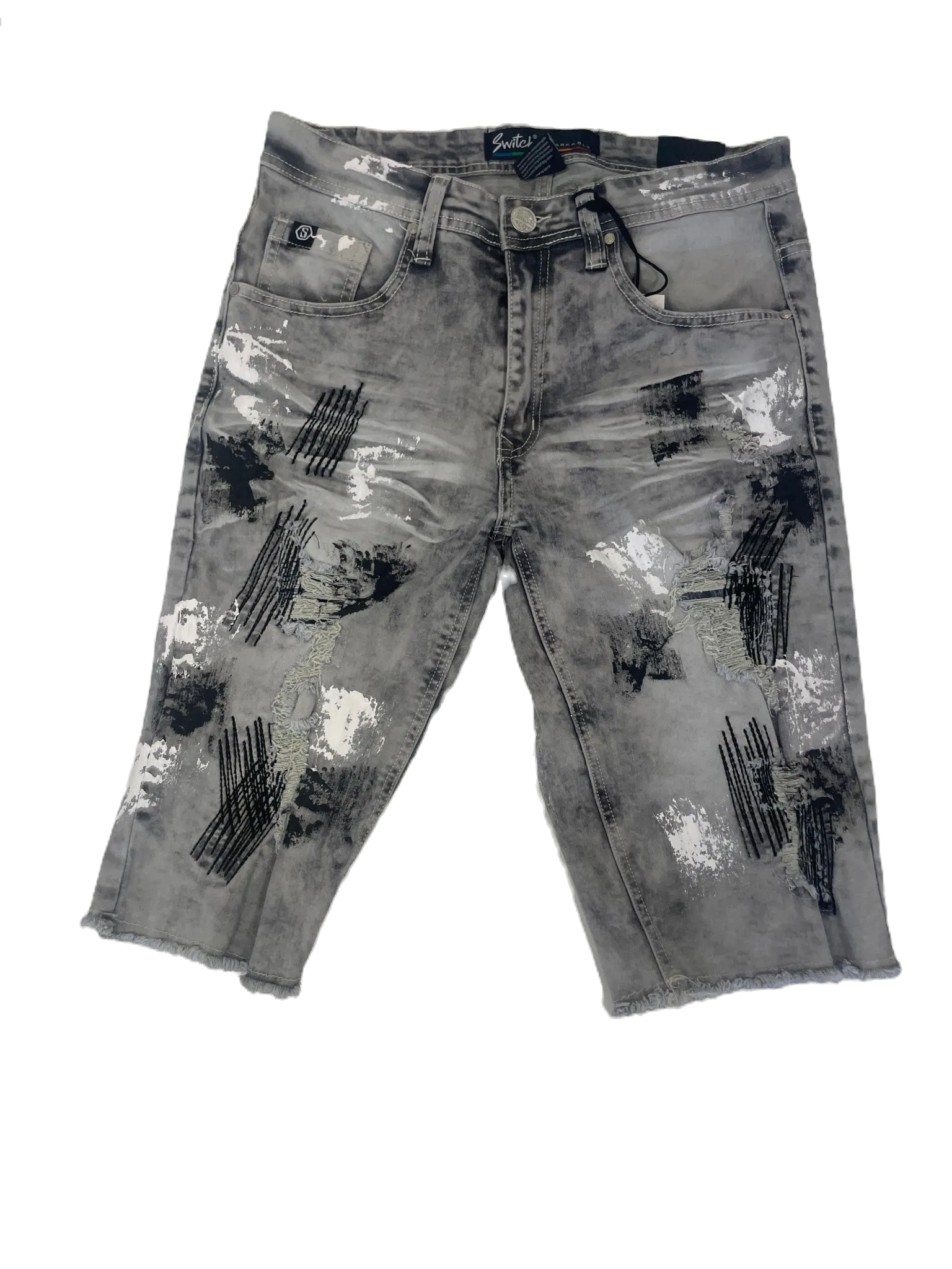 Switch "Grey" Jean Shorts